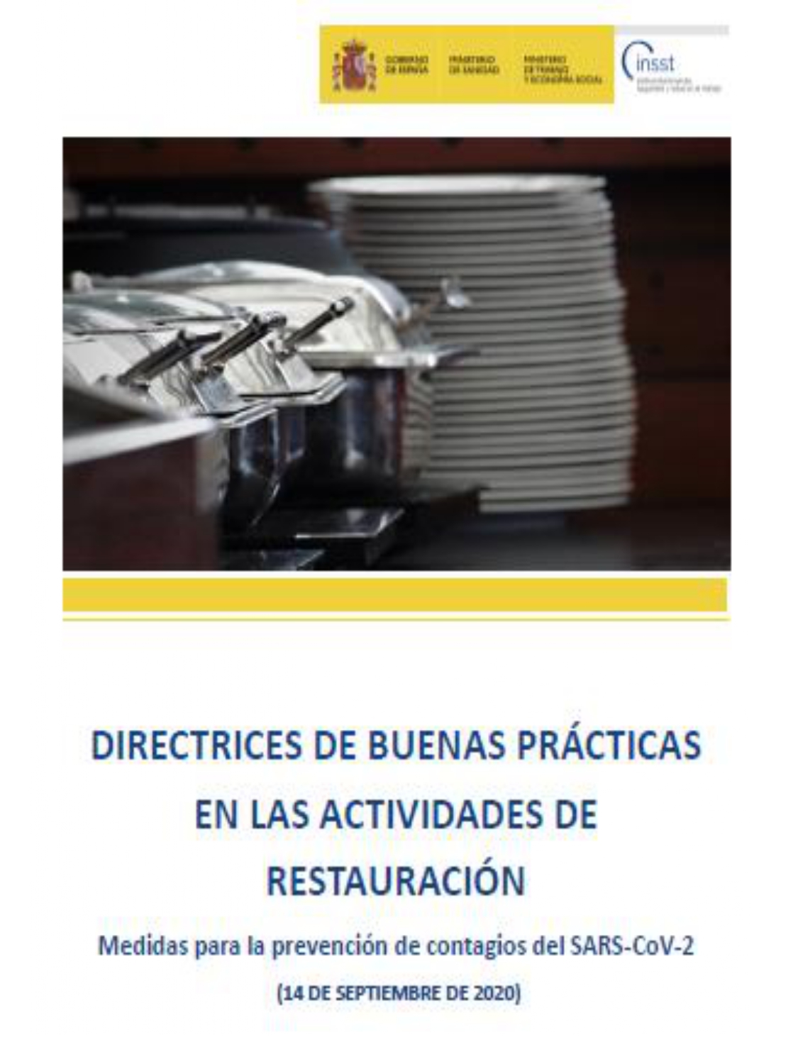 DIRECTRICES DE BUENAS PRACTICAS EN LAS ACTIVIDADES DE RESTAURACION