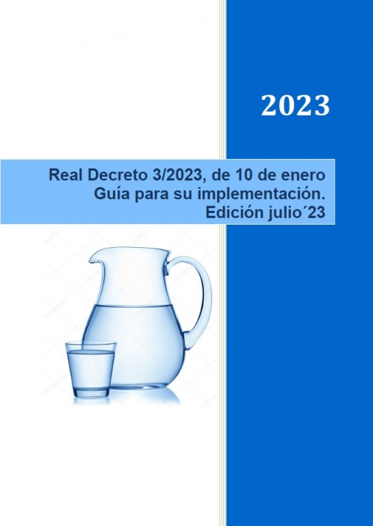 Real Decreto 3/2023, de 10 de enero. Guía para su implementación.