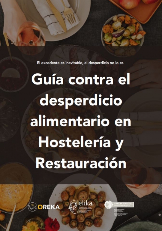 Guía contra el desperdicio alimentario en Hostelería y Restauración