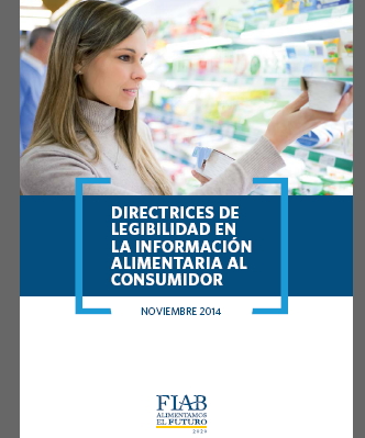 Directrices de legibilidad en la información alimentaria al consumidor