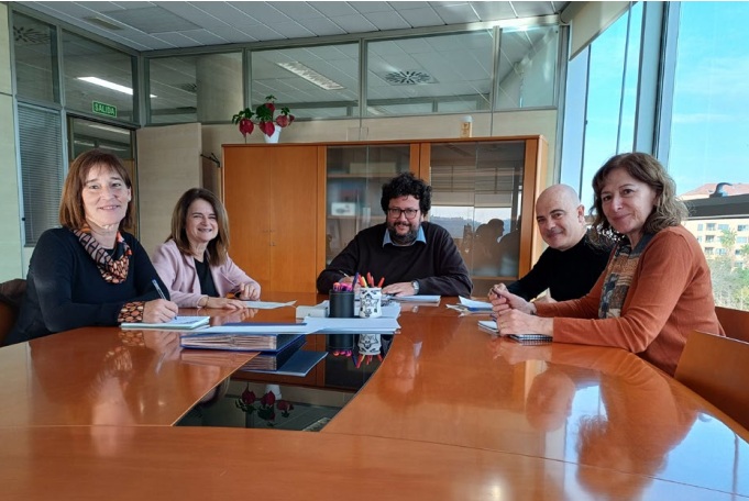 Imagen del anterior encuentro del CVCV con el director general de Salud Pública, celebrado el pasado mes de diciembre