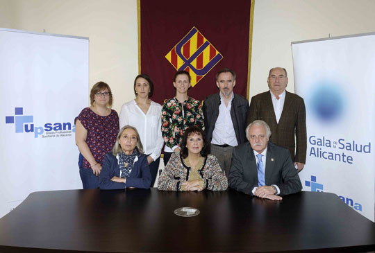 Los colegios profesionales del ámbito sanitario de la provincia de Alicante presentaron la VI Gala de la Salud