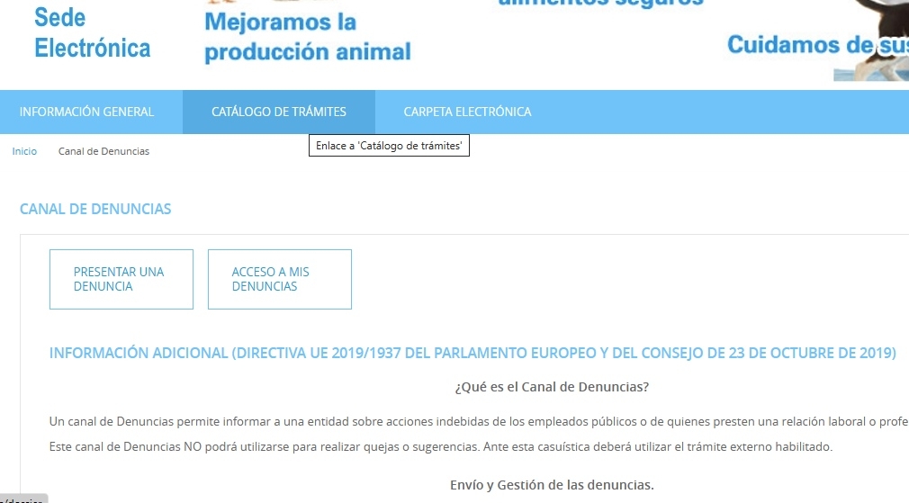 Icoval estrena un canal de denuncias  en su web abierto “al 100%“ al público