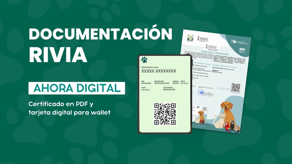 Impulso a la digitalización de la documentación de animales de compañía