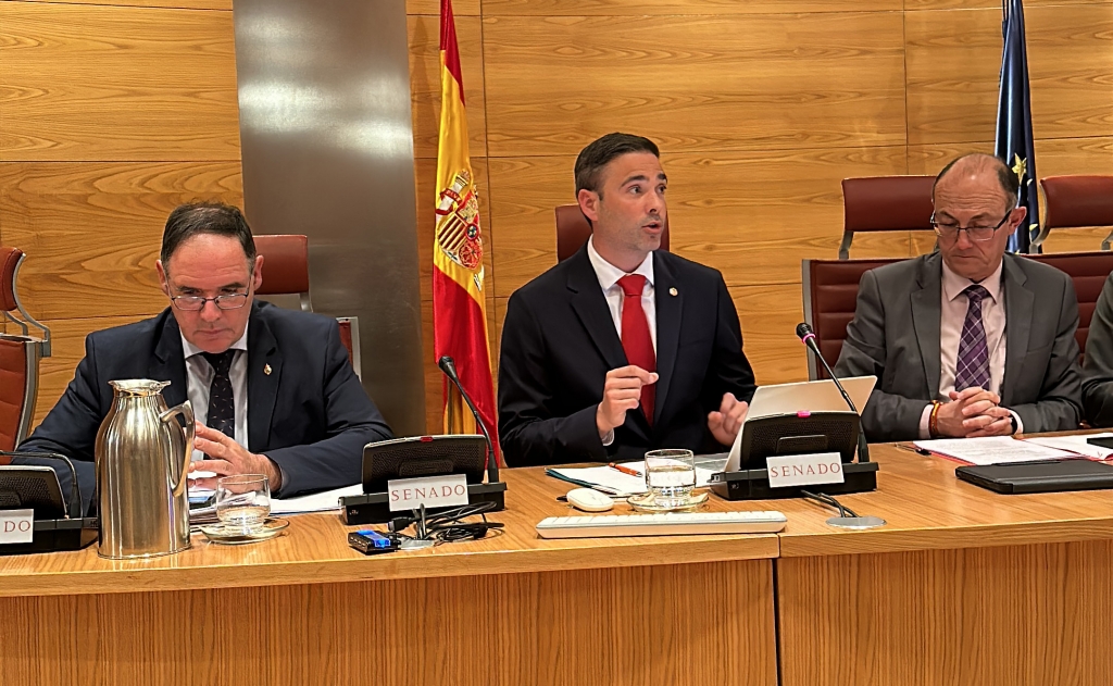 Gonzalo Moreno del Val traslada al Senado el impacto del RD 666/2023