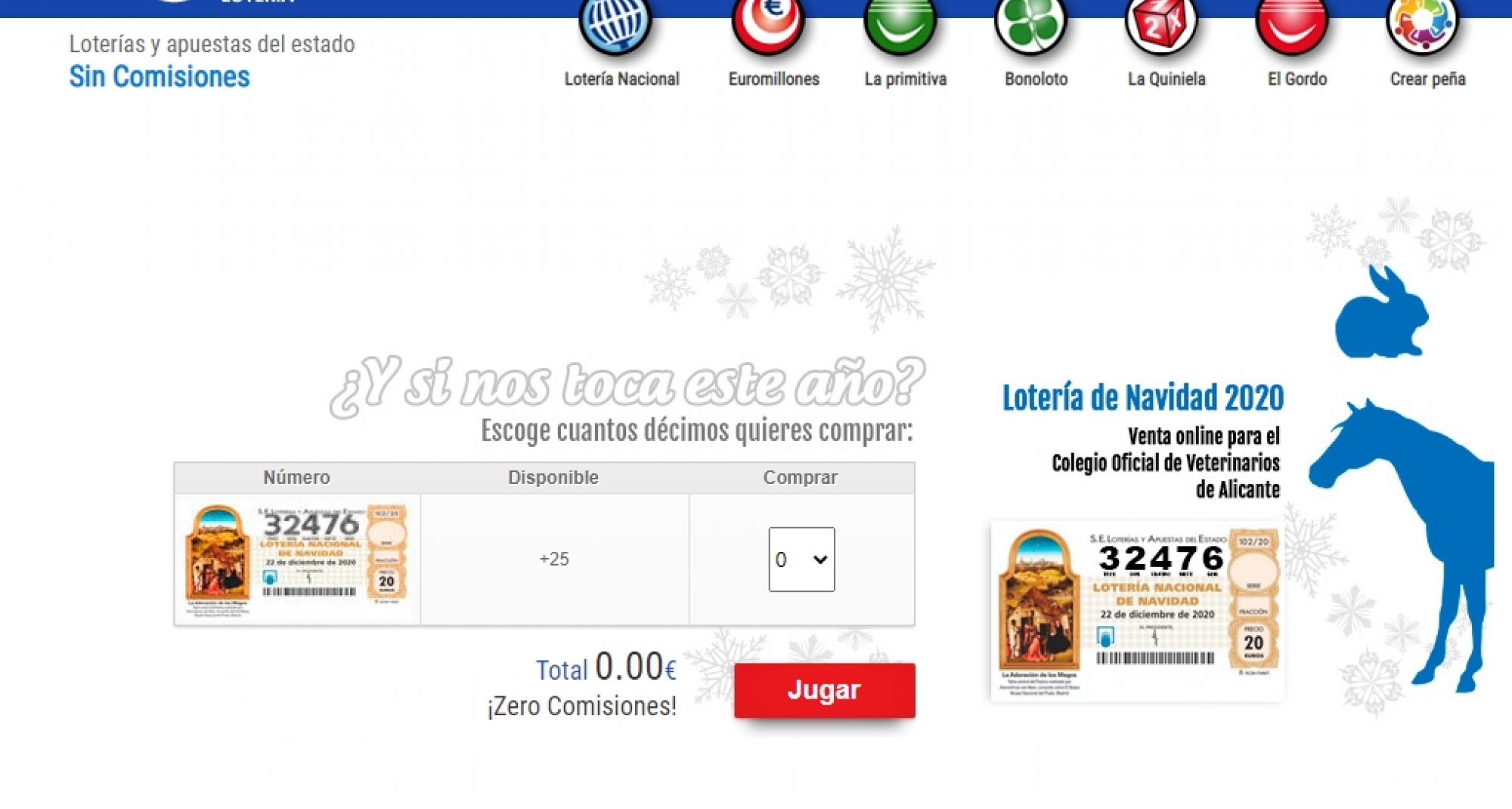 Ya se puede adquirir el décimo de la Loteria de Navidad de Icoval 